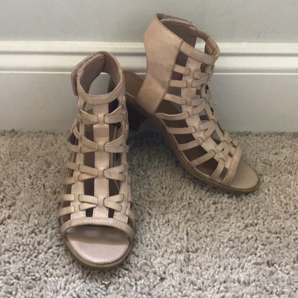 JUSTICE GIRLS ANKLE HEELS